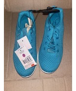 Girls Pro Player Athletic Shoes Blue Lace Size 1 - £7.18 GBP