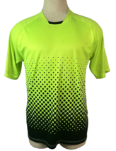 Vizari Shirt Mens Size Large Neon Green Jersey Sportswear - NICE !!!! - £11.87 GBP
