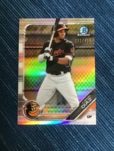 10U~ 2019 Bowman Chrome Yusniel Diaz /499 BCP-109 Refractor Orioles Prospect - $1.50