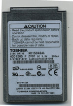 Toshiba 10 GB,Internal,4200 RPM,1.8&quot; HDD1285 Hard Drive, Ipod MK1504GAL - $13.85