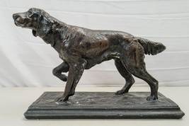Bronze Coated Plaster Irish Setter Figurine - £205.59 GBP