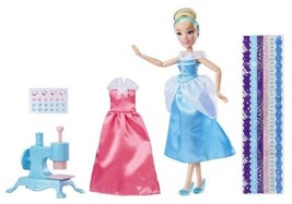 Disney Princess Cinderella&#39;s Stamp &#39;n Design Studio Doll Playset NEW! Gr... - $19.94