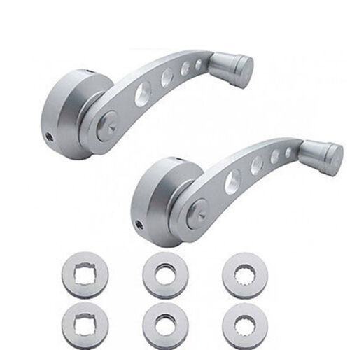 Ford Car Inside Interior Brushed Aluminum Billet Window Cranks Handles P... - $42.95