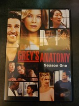 Greys Anatomy Season 1 DVD 2006 2-Disc Set Widescreen TV14 Buena Vista - £2.35 GBP