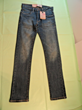 Levis 510 Boys Size 12 Regular Skinny Stretch Denim Jeans Blue SITS BELO... - $34.82