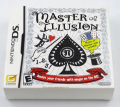 Nib Brand New Nintendo Ds Master Of Illusion Magic Card Tricks - New Sealed - £15.78 GBP