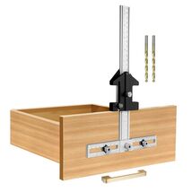 TOURACE Cabinet Handle Jig Aluminum Template Tool Red Woodworking Ruler - €25,60 EUR TOURACE Cabinet Handle Jig Aluminum Template Tool Red Woodworking Ruler - €25,60 EUR