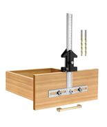 TOURACE Cabinet Handle Jig Aluminum Template Tool Red Woodworking Ruler - €25,60 EUR