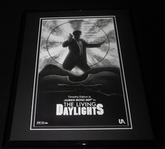 The Living Daylights James Bond Framed 11x14 Repro Poster Display Tim Da... - £27.21 GBP