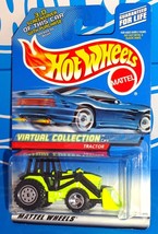 Hot Wheels 2000 Virtual Collection #103 Tractor Flour Yellow w/ CTs &amp; ORSBs - £2.25 GBP