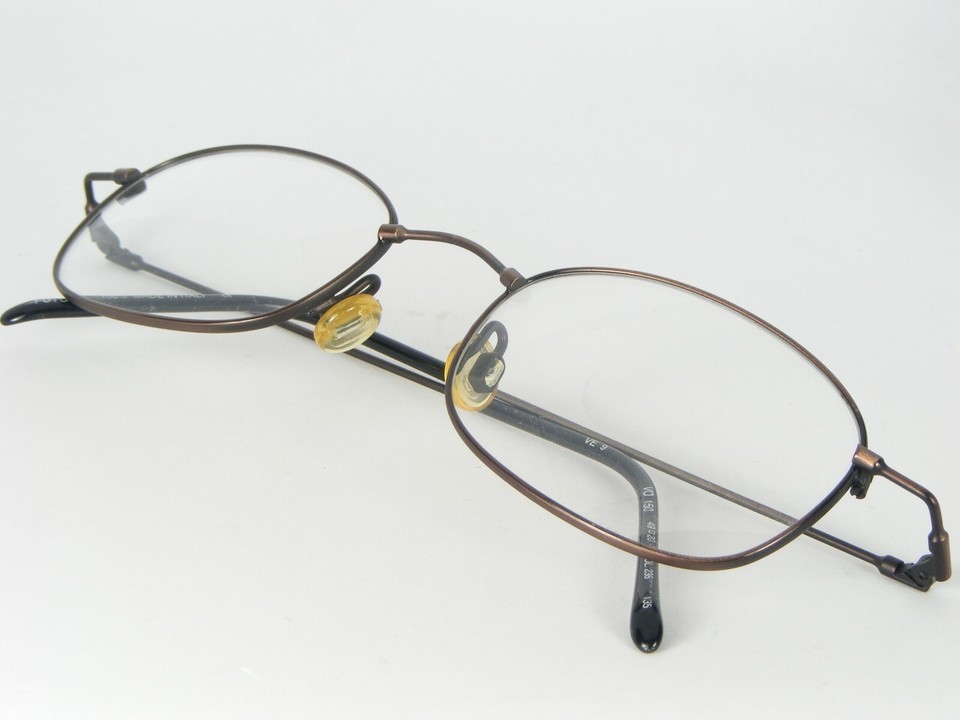 FUTURE VE 9 VO 150 Col 236 BRONZE EYEGLASSES GLASSES FRAME 49-20-135mm Italy Item image 3