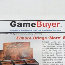 Game Buyer A Retailers Buying Guide Magazine Newspaper Oct 2003 Impressions Ad - £85.46 GBP