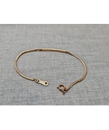 Vintage WW Gold Tone Chain Braclet, Clasp Close, 7&#39;&#39; - $38.79 CAD