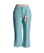 Cambio Stretch Karen 4 Pocket Denim Pant 4/6 S Modern Aqua / Turquoise $... - $84.79 CAD