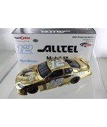 Ryan Newman #12 Alltel/Mobil 1 2005 Dodge. Gold Chrome  and autographed. - $3,632.13 MXN