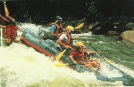 WHITE WATER RAFTING TENNESSEE Postcard unposted - £0.77 GBP