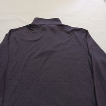 Van Heusen Flex 1/4 Zipper Men's Gray Cotton Blend Sweatshirt Long Sleeve Sz 2XL image 12