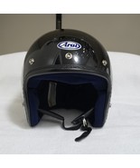 VTG Arai Challenger-S Open Black Motorcycle Helmet Japan 70s Snell Ansi DOT READ - $147.51