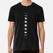 Moon Phases Size S to 5XL Made in the USA T-Shirt - £17.59 GBP