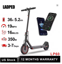 LP60 Electric Scooter 350W 19mph APP Smart Control Scooter 8.5inch tire ... - €162,64 EUR