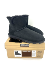 Kirkland Signature Women&#39;s Shearling Boot- Black, US 9 / EUR 40 - £22.40 GBP