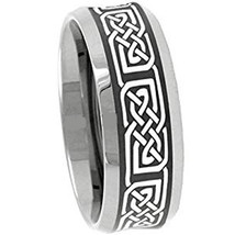 COI Tungsten Carbide Celtic Wedding Band Ring - TG3647AA  - $99.99