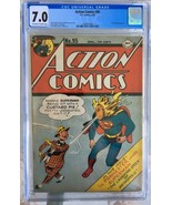 Action Comics #95 (1946) CGC 7.0 -- O/w to white pages; Wayne Boring Prankster - $838.33