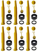 6-Pk Scepter Gas Can Spouts &amp; Vent Kit Moeller Midwest American Igloo Eagle Reda - £44.03 GBP