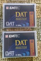EMTEC Multimedia DAT Master Digital Audio Tape For Professionals  Two 15... - $11.64