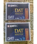 EMTEC Multimedia DAT Master Digital Audio Tape For Professionals  Two 15... - $11.64