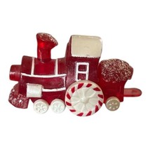 Vintage 1988 Hallmark Merry Miniatures Red Christmas Candy Train Engine ... - $7.00