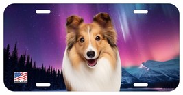 Shetland Sheepdog Sheltie Face Dog Can Personalize Novelty Metal License Plate G - $8.90+