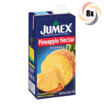 Full Box 8x Cartons Jumex Pineapple Flavor Drink 64 Fl Oz ( Fast Shipping! ) - £58.35 GBP