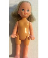 Vintage Simba Miniature Blonde Jointed 5”  Doll    SKU 040-36 - £5.41 GBP