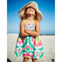 Mini Boden Sundress Size 9-10 Cotton Tank Dress Colorful - £15.32 GBP
