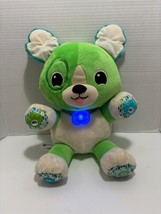 Leap Frog My Pal SCOUT Interactive Music Talking Puppy Dog Plush Green/White 14&quot; - £8.31 GBP