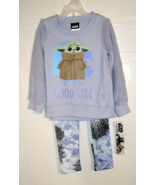 Star Wars The Mandalorian Toddler Girl&#39;s Sweatshirt &amp; Leggings Set - Siz... - $11.61