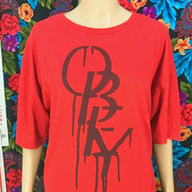 Men’s Obey Tee Shirt Stencil Graffiti Drip Logo Tshirt Mens Size Xl (X-LARGE) - £15.97 GBP