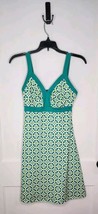 Patagonia Minette Wayward Blue Green Geometric Tank Pullover Dress Size XS - $23.38