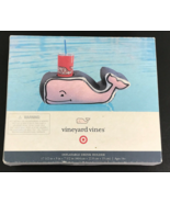 Vineyard Vines for Target Inflatable Drink Holder Pink Whale for Pool NIB - €5,89 EUR