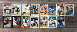 Ozzie Newsome Run of Topps Cards 1980-1990 - 15 Cards Total Cleveland Browns - £15.57 GBP