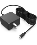 Nicpower 45W USB C Type C PD Laptop Charger AC Adapter for HP Dell Chrom... - $12.97 CAD