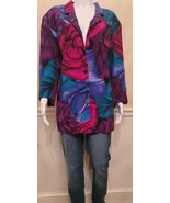 Vintage Brillant Colored 100% SILK Jacket by Linda Allard for ELLEN TRACEY - $128.70