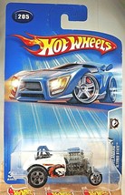 2004 Hot Wheels #205 Wastelanders ALTERED STATE White Metal-Engine w/Chrome 5 Sp - $7.55