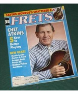 CHET ATKINS FRETS MAGAZINE VINTAGE1986 FINGERSTYLE BILL MONROE EARL SCRUGGS - $547.38 MXN