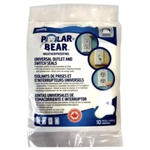 New Polar Bear Window Insulation Kit (4) Outlet Insulating Sealers Pkg o... - $9.99