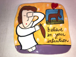 Sandra Magsamen Wall Plaque Believe In Your Intuition - £10.41 GBP