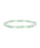 4mm Mint Green Shell Pearls Crystal Children&#39;s Stretch Bracelet - €17,94 EUR
