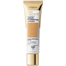 L&#39;oreal Age Perfect Radiant Serum Foundation #75 Golden Honey - $8.85