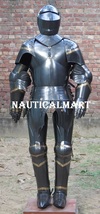 NauticalMart Black Wearable Medieval Knight Suit of Armor Reenactment - £688.77 GBP